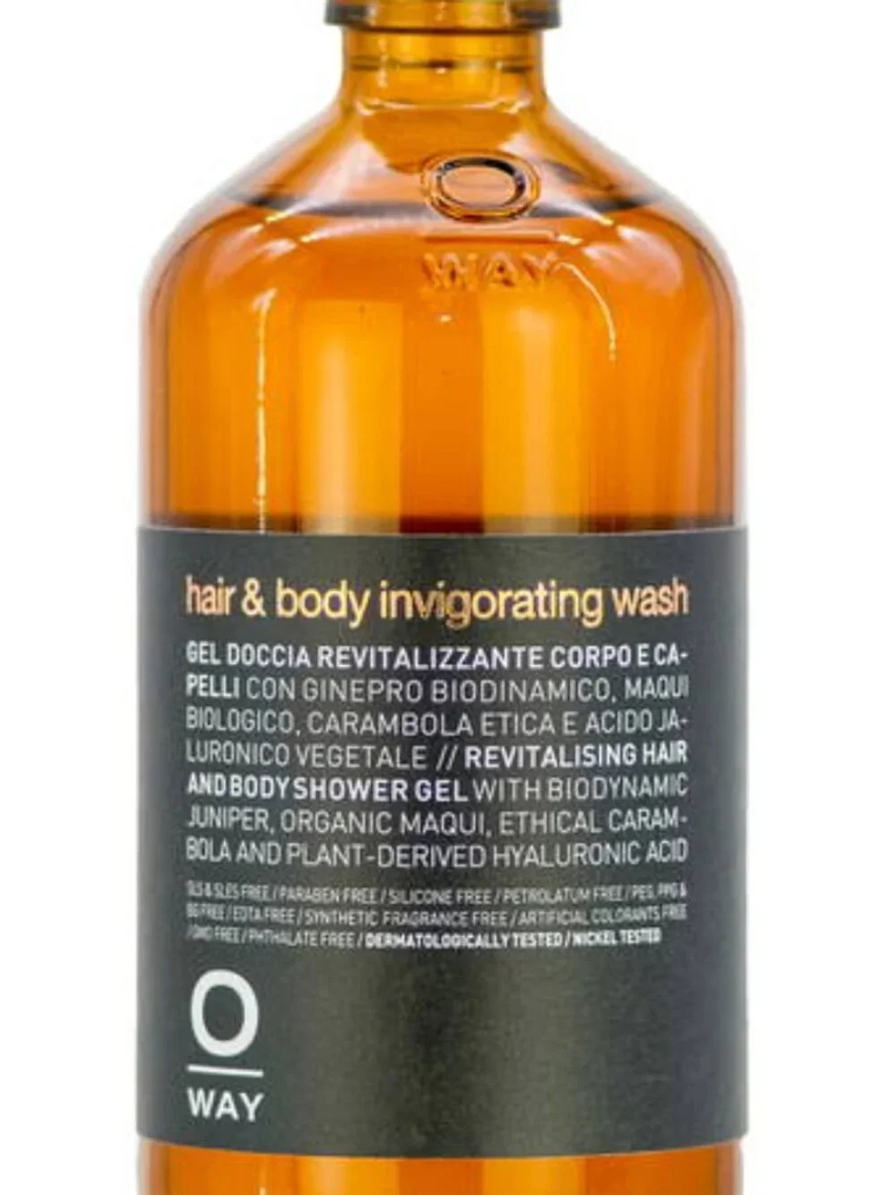 Oway Invigorating Wash for hair and body - 8.1 oz